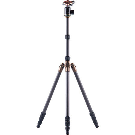 3 Legged Thing Eric 4 Section Evolution 2 Tripod with AirHed 1 Ball Head, Black