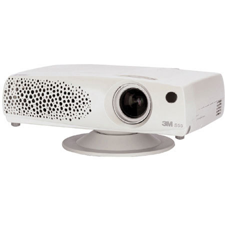 3M S-55I Multimedia LCD Projector, 2000 Lumens, Digital SVGA (800x600)