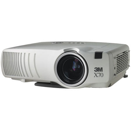 3M X-70 Multimedia LCD Projector, 3500 Lumens, Digital XGA (1024 x 768)
