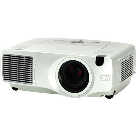 3M X-80L Multimedia LCD Projector with Long Throw Lens, 4500 Lumens, Digital XGA (1024 x 768)
