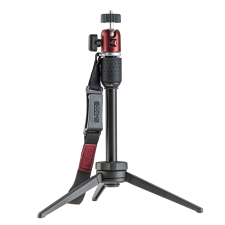 3Pod Small Portable Table Top Mini Tripod with Ballhead for DSLR & GoPro Cameras (2-Section)