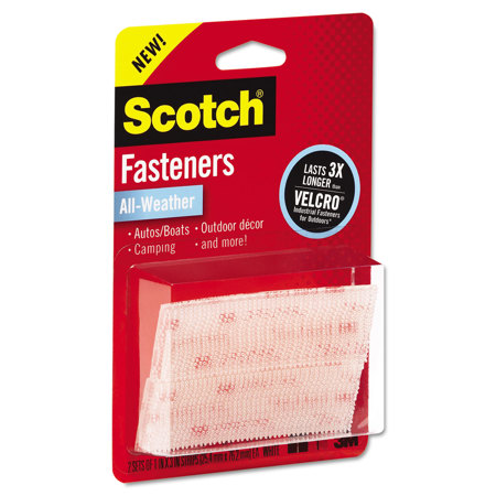 scotch fastener loop hook tape clear brite fasteners extreme 3m sets pack alert wish list