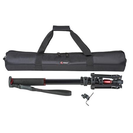 Sports Cameras 3Pod Orbit 4-Section Aluminum Handheld Monopod Stick for DSLR Photo & Video Fluid Base Tripod Legs with Bag.65