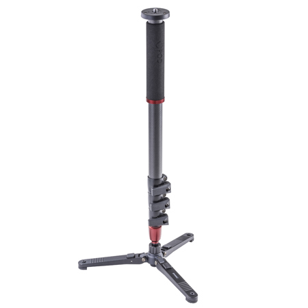 3Pod Orbit 4-Section Carbon Fiber Handheld Monopod Stick for DSLR Photo /& Video,Sports Cameras Fluid Base 65 Tripod Legs /& Bag Tilt Head with Quick Release