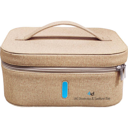 4id UV-C Disinfection & Sanitizer Bag, Large, Beige