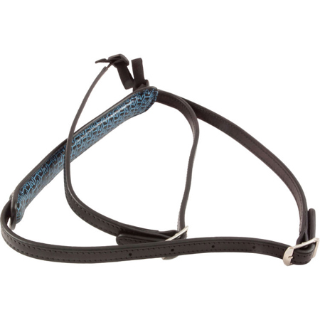 4V Design Lusso Slim Camera Neck Strap with Universal Fit Kit, Black/Black