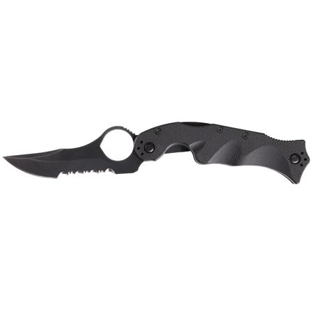 5.11 Tactical Double Duty Karambit Twin Blade Foldable Knife, Dual Locking,Black
