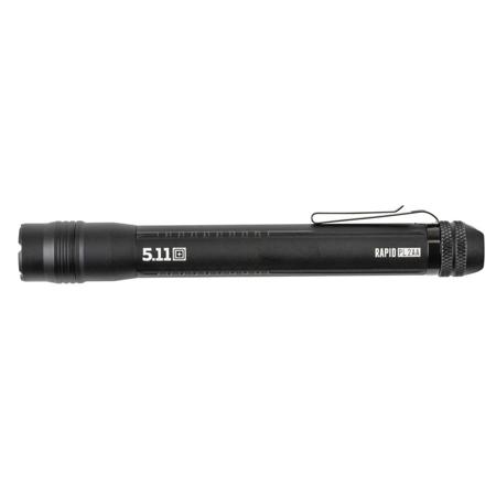5.11 Tactical Rapid PL 2AA Flashlight, 280 Lumens, AA Battery, Black