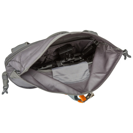 5.11 Tactical Covert Box Messenger Shoulder Bag, Concealed G36C Submachine Gun