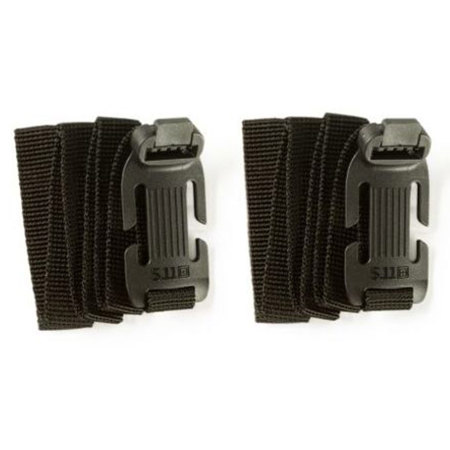 5.11 Tactical Sidewinder Small Straps, Black, 2-Pack
