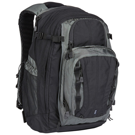 5.11 Tactical COVRT 18 Backpack with Two Concealed Carry Pockets,  Asphalt/Black 56961-021