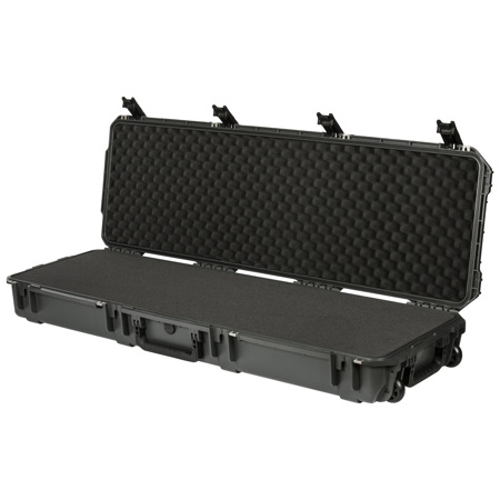 5.11 Tactical Injection Molded 50 Hard Case for 42" Rifles, Foam, Wheels, Gray