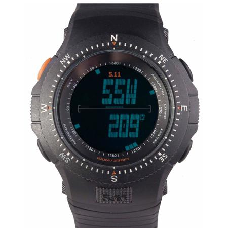 5.11 Tactical Field Ops Watch with SureShot Calculatore, Digital Compass, Black