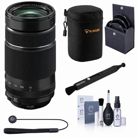 Fujifilm XF 70-300mm f/4-5.6 R LM OIS WR Lens, w/67mm Filter Kit, Case