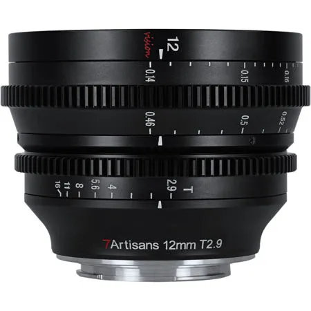 【高上様】7artisans VISION 12mm T2.9 シネレンズ 7artisans-vision-cine-12mm-