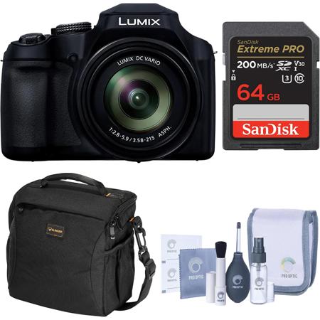 Panasonic LUMIX FZ80D 18.1MP Digital Camera, Bundle with Accessories Kit