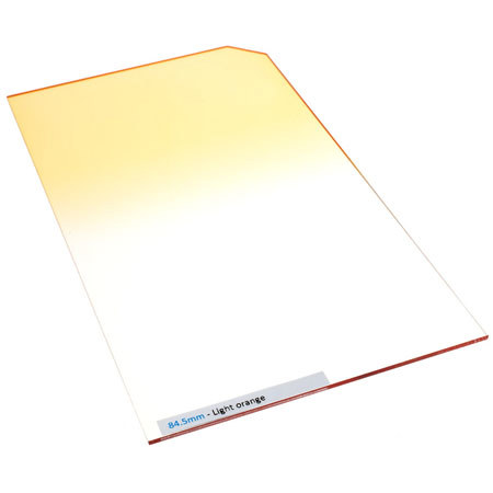 84.5mm Professional Light Orange Graduated Color Filter