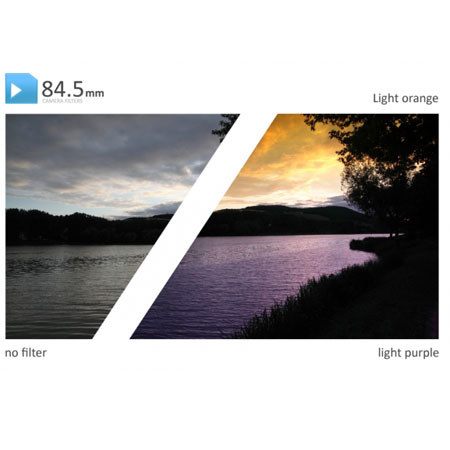 84.5mm Light Purple Graduated Color Filter