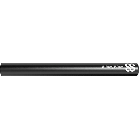 8Sinn 15mm Black Rods, 15cm Length, Pair