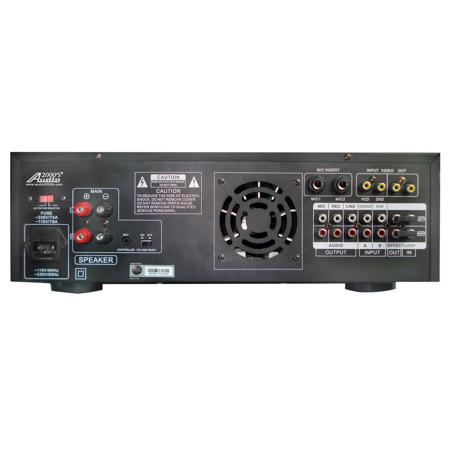 Audio 2000s AKJ7003 Karaoke Mixing Amplifier with Digital Echo & Key Controls