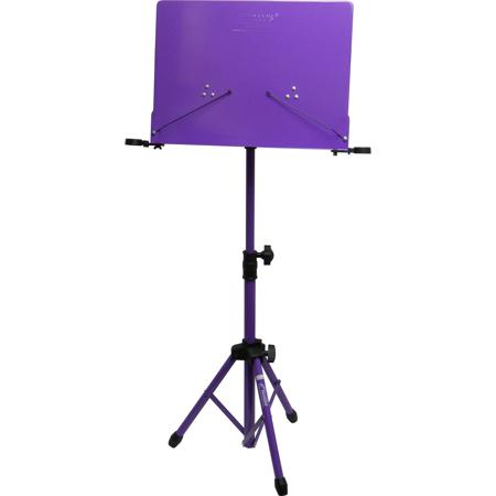 Audio 2000s AST4384PL Tripod Sheet Music Stand, Purple