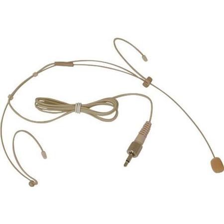 Audio 2000s ACC6540H-02 Condenser Headset Microphone, 3.5mm, Threaded Sleeve
