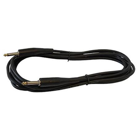 Audio 2000s ADC204G-P 24AWG 20'x6mm 1/4" Straight to Straight Cable for Guitar