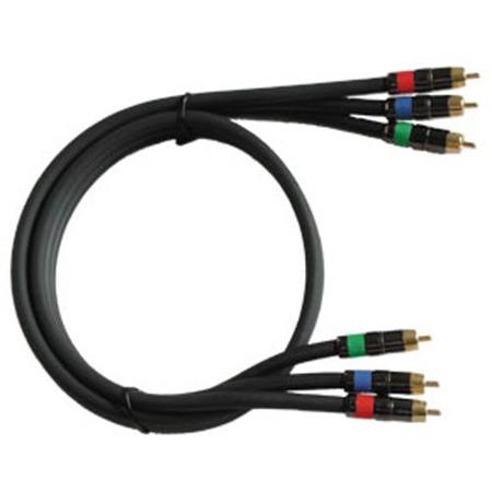 Audio 2000s ADC2201P 3.3'x8mm 3 RCAM-3 RCAM PCOCC Video Cable with PE Insulation