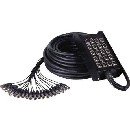 Audio 2000s ADC2719 100'x20mm Multiple Stage Cable + Stage Box