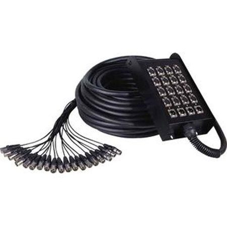 Audio 2000s ADC2719A 100'x20mm Multiple Stage Cable + Stage Box