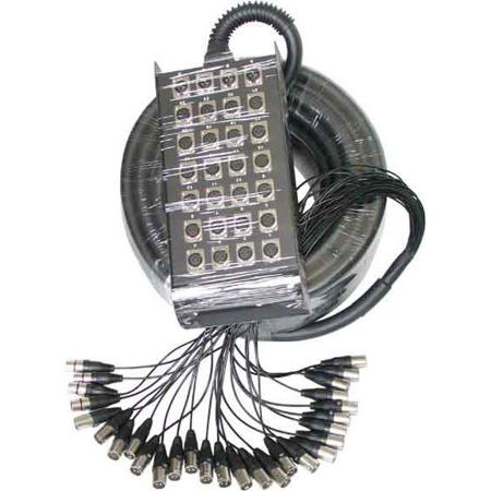 Audio 2000s ADC2720-P 100'x24mm Professional Multiple Stage Cable ...