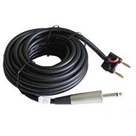 Audio 2000s 25' (7.62m) 1/4" to Banana Premium Speaker Cable, 16AWG