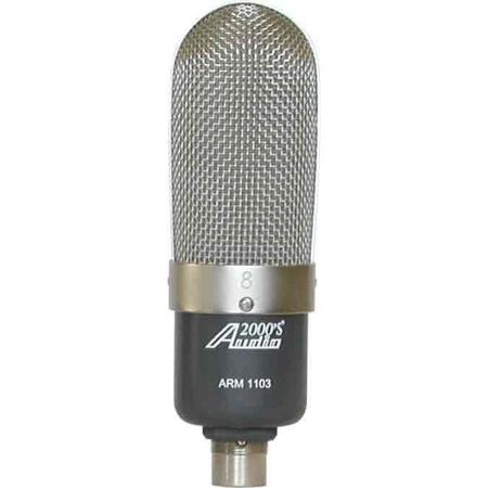 Audio 2000s ARM1103 Professional Ribbon Microphone, 30-18KHz Frequency Response