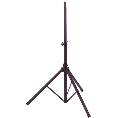 Audio 2000s Aluminum Speaker Stand with Metal Leg Housing, 44"-77" Height, Supports 110 Lbs
