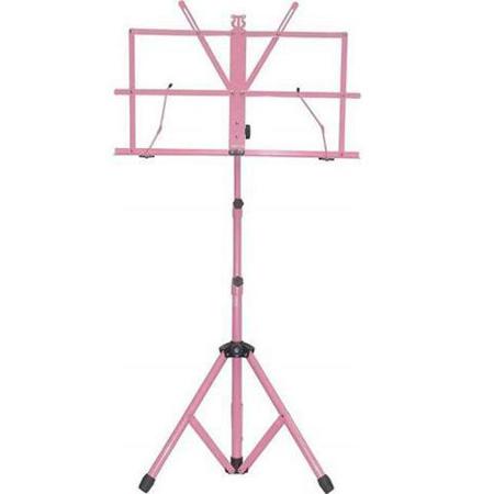 Audio 2000s Foldable Sheet Music Stand, Pink