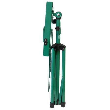 Audio 2000s Sheet Music Stand with Heavy-Duty Carrying Pouch, Green