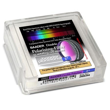Baader Planetarium 2" Polarization Filter, Double