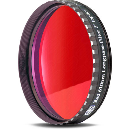 Baader Planetarium Red 610nm Long-Pass Filter, 2" Eyepiece