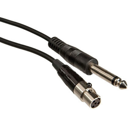 Anchor Audio 6000-14P Miniature 4-pin XLR-1/4in Adapter Cable