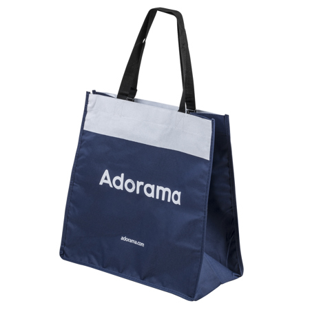 Adorama Blue Bag Woven Canvas H16xW16xD8inch