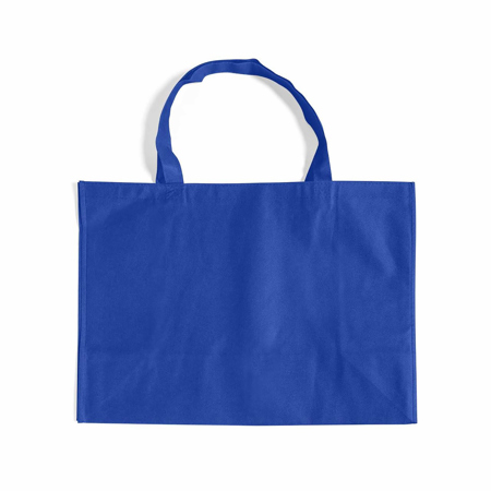 BLUE BAG NON WOVEN CANVAS (60x55x22)-(LARGE)