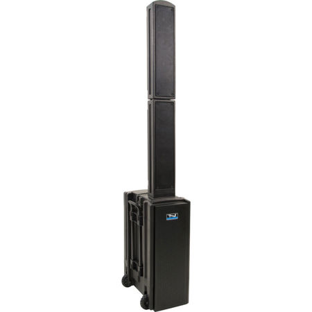 Anchor Audio Beacon 2 Portable Line Array Tower Wireless Sound System with 2x Dual Mic Receiver