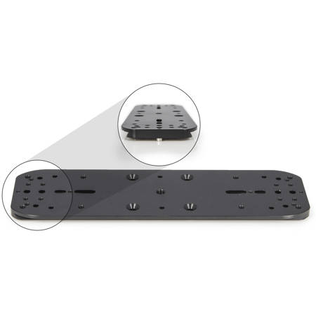 Baader Planetarium Double 3" Dovetail Mounting Plate and Holder