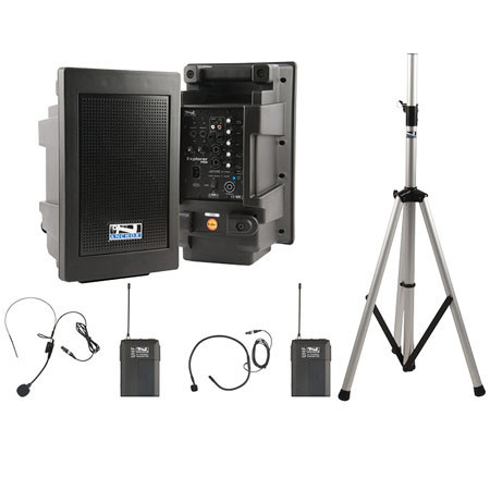 Anchor Audio Explorer Pro Speaker, 2 Collar Mic