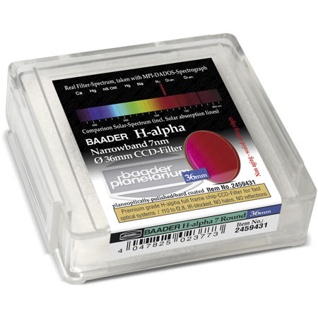 Baader Planetarium 31mm Round 7nm H-alpha CCD Enforced Narrowband Filter
