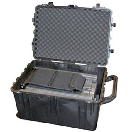 Anchor Audio HC1660 Hard Case with Foam, Wheels