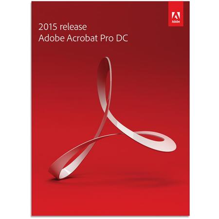 Adobe Acrobat Pro DC 2015 Software for Windows, DVD