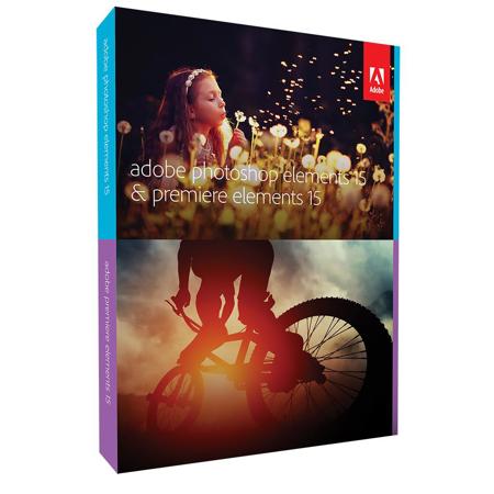 Adobe Photoshop 15 and Premiere Elements 15, DVD