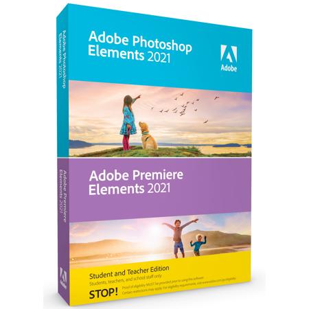 Adobe Photoshop Elements 2021 & Premiere Elements 2021 Student & Teacher Edition
