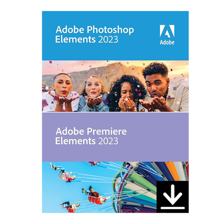 Adobe Photoshop and Premiere Elements 2023 Perpetual License for Mac, Download
